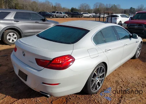 2013 BMW 650I Gran Coupe from USA, damaged, VIN WBA6B2C57DDG66522